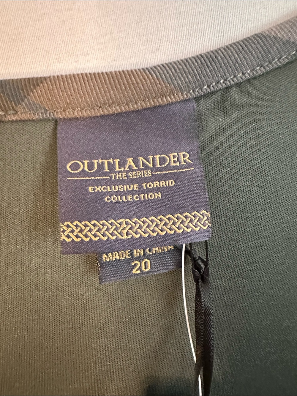 Torrid Outlander Tartan Plaid Wrap Bodice Swing Dress Size 20 - Picture 3 of 4